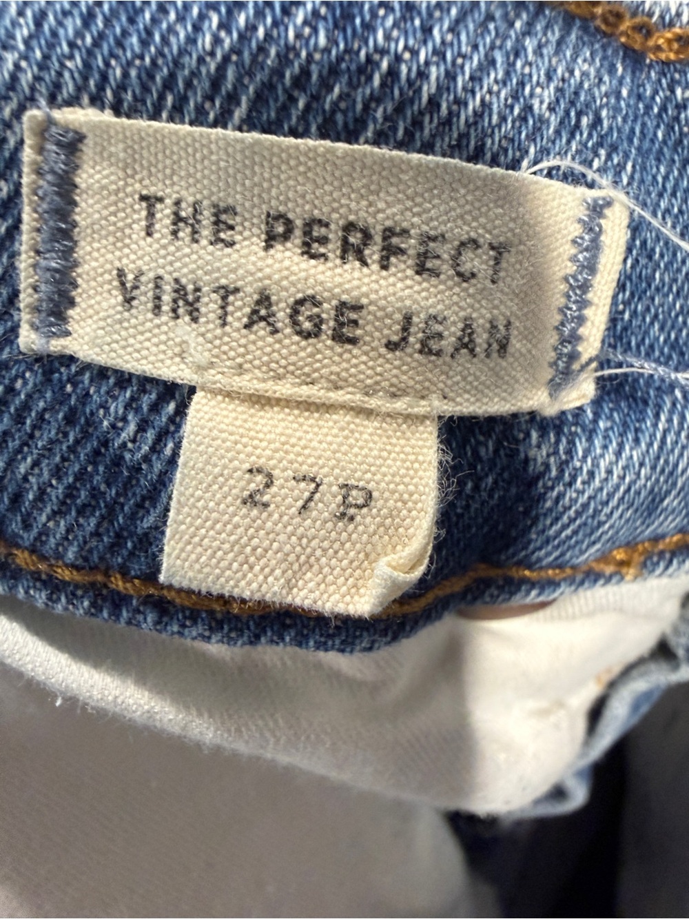 Madewell The Perfect Vintage Jean – Women’s Size 27 Petite - Picture 11 of 12